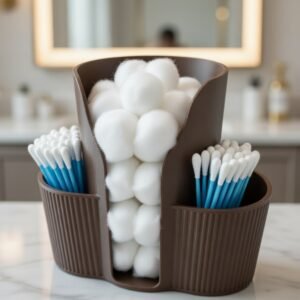 porta algodão e cotonete