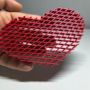 coração anti stress squishy